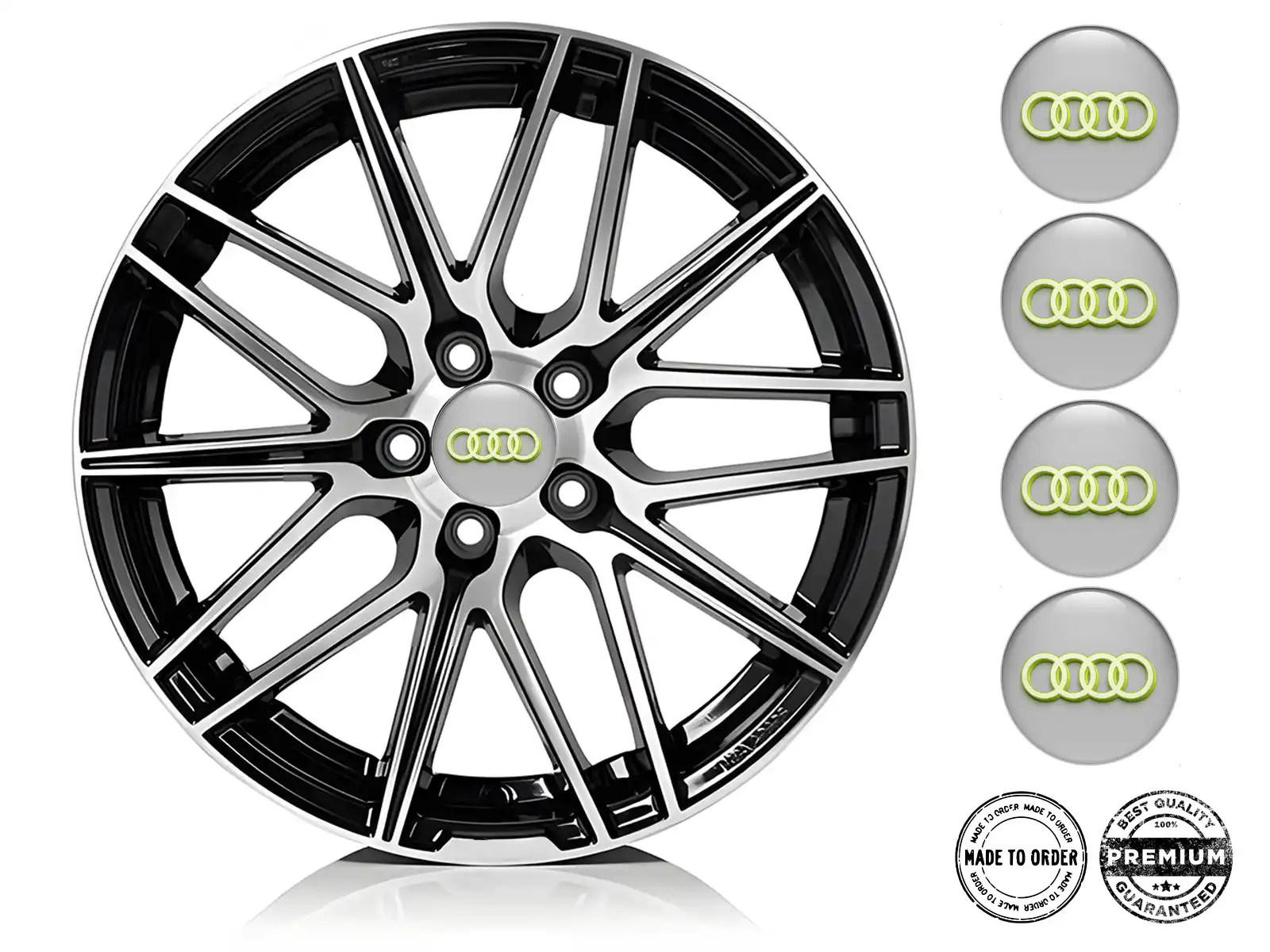 Audi Pegatinas Silicona Lujo Nexus Interestelar